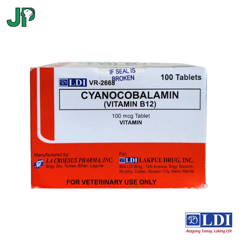 Cyanocobalamin Vitamin B12 (100s)